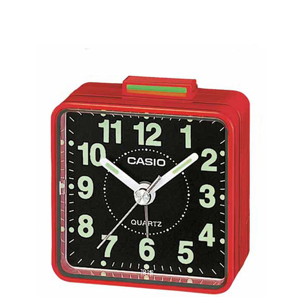 Analog desktop alarm clock CASIO TQ-140-4EF