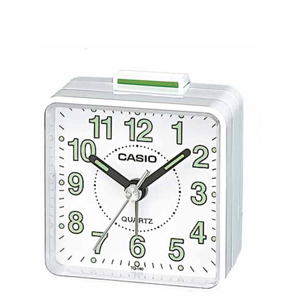 Analog desktop alarm clock CASIO TQ-140-7EF