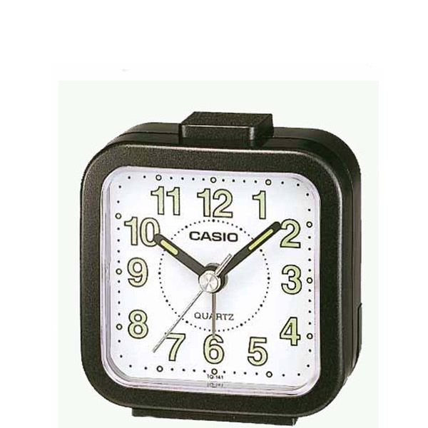 Analog desktop alarm clock CASIO TQ-141-1EF