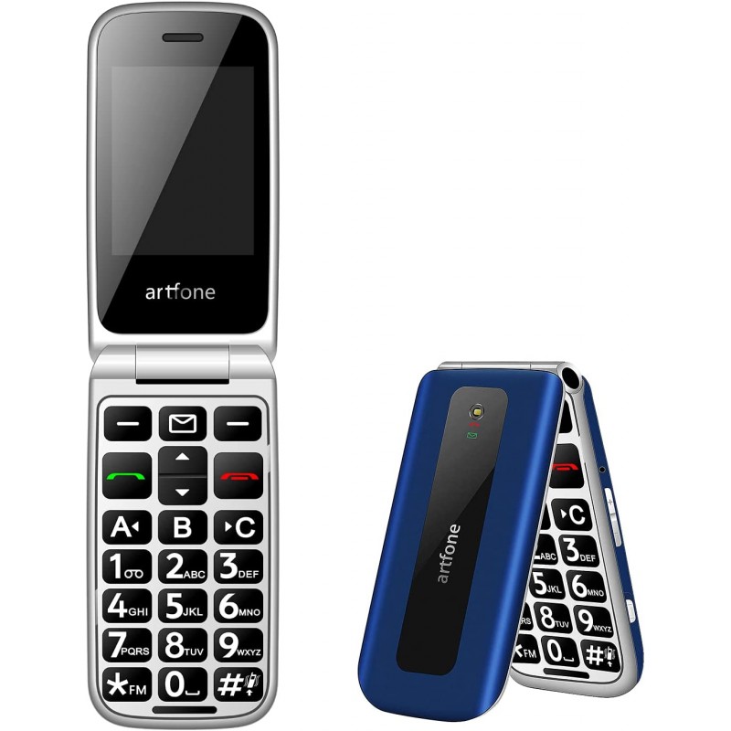 artfone f20 dual sim 24 gsm phone blue